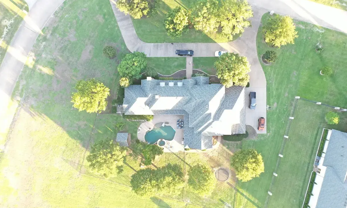 New shingle roof installation on a home in Wilmer
